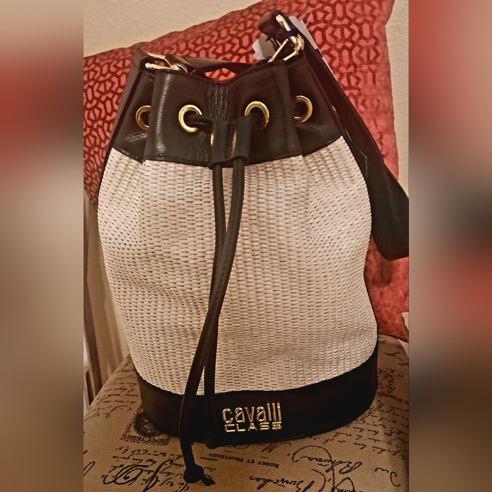 Cavalli Class bucket purse